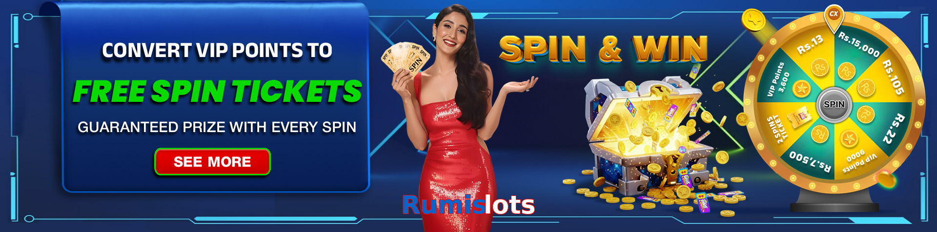 Main screen of Rumislots pk page for PK players
